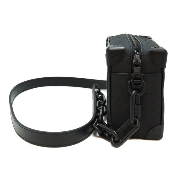 Louis Vuitton Mini Soft Trunk Leather Trunk Black - Picture 3 of 8